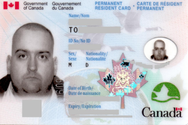 Permanent Resident Card